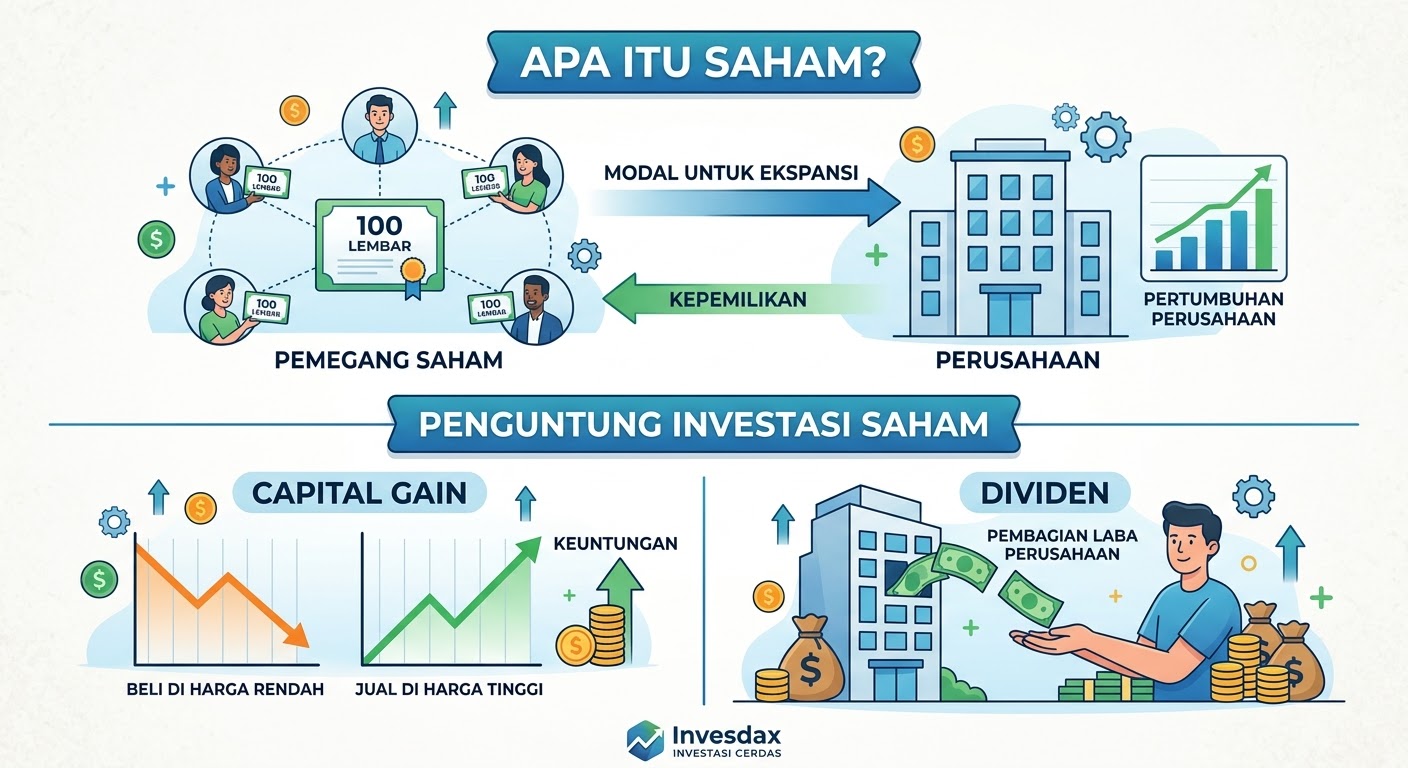 Apa Itu Saham? Panduan Dasar Investasi Saham untuk Pemula Apa Itu Saham? Panduan Dasar Memulai Investasi Saham untuk Pemula